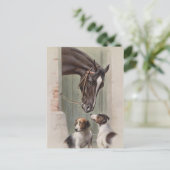 Barn Buddies Briefkaart (Staand voorkant)