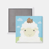 Barn Buddies - Sheep & Chick Magneet (Voorkant / Achterkant)