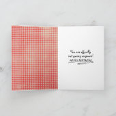 Barn Cat Getting Old Birthday Humor Card Kaart (Binnen)