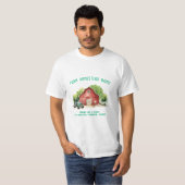 Barn Chicken Coop Dubbelzijdig Boerderij Bedrijf T-shirt (Voorkant volledig)