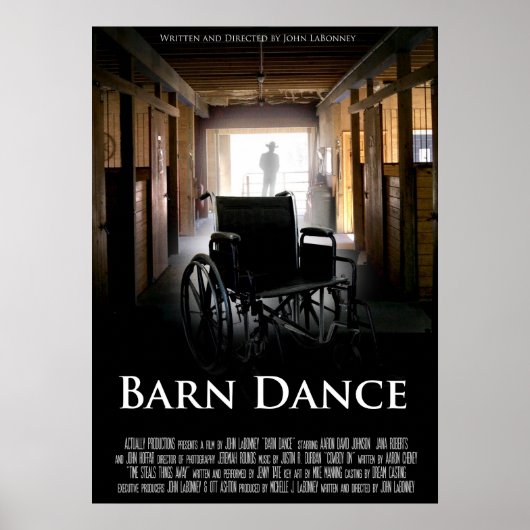 Barn Dance Poster (Voorkant)