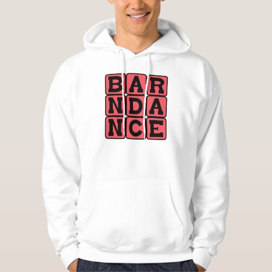 Barn Dance, Traditional Folk Dance Hoodie (Voorkant)