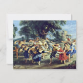 Barn Dance van Rubens Peter Paul (beste kwaliteit) Kaart (Voorkant)