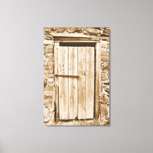 BARN DEUR CANVAS AFDRUK (Voorkant)