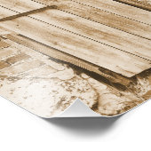 BARN DEUR FOTO AFDRUK (Hoek)