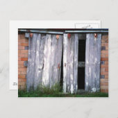Barn Deuren Old Buildings Barns Foto Briefkaart (Voorkant / Achterkant)