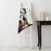 Barn Door Perspective, Revelation 3:8 Sherpa Deken (In situ)