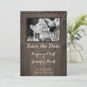 Barn Doors Bewaar de Datum Save The Date (Staand voorkant)