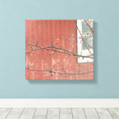 Barn en Berries Canvas Afdruk (Insitu (Houten vloer))