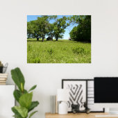 Barn en Outhouse Poster (Thuiskantoor)