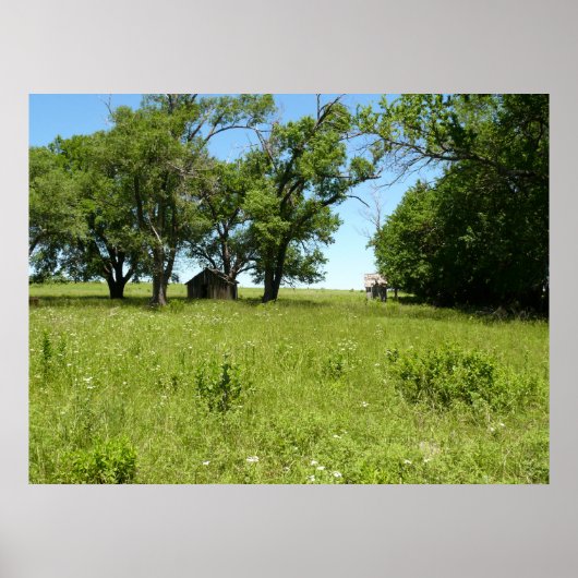 Barn en Outhouse Poster (Voorkant)