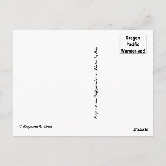 Barn en Silo - Briefkaart (Achterkant)