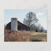 Barn en Silo - Briefkaart (Voorkant)