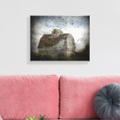 Barn en vogels canvas afdruk (Insitu (Woonkamer))