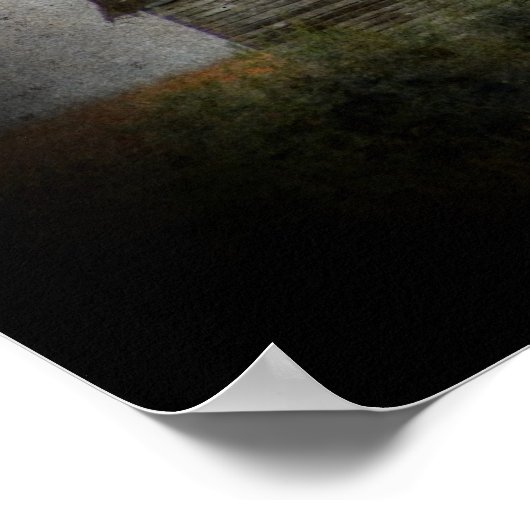 Barn en vogels poster (Hoek)