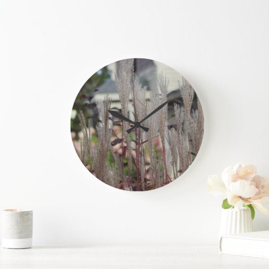 Barn & Fields ronde acrylwandklok Grote Klok (Huis)