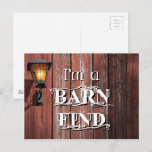 Barn Find Briefkaart (Voorkant / Achterkant)