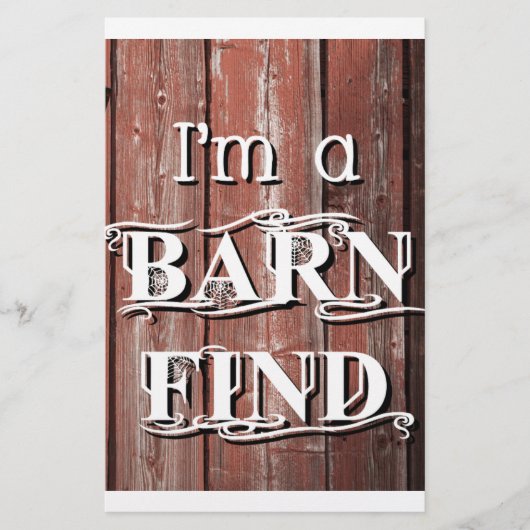 Barn Find Briefpapier (Voorkant)