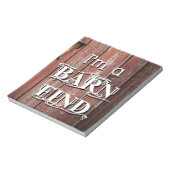 Barn Find Notitieblok (Linkerzijde)