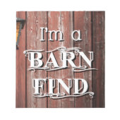 Barn Find Notitieblok (Voorkant)
