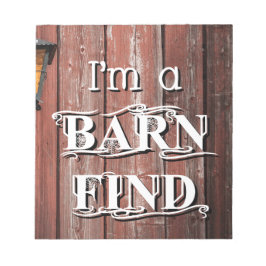 Barn Find Notitieblok