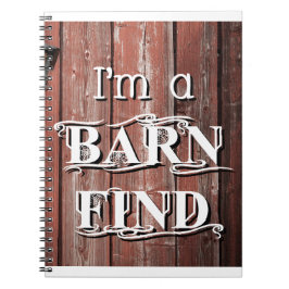 Barn Find Notitieboek