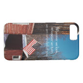 Barn Flag Patriotic Herinnert iedereen rond Case-Mate iPhone Case (Achterkant (Horizontaal))