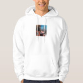 Barn Flag Patriotic Herinnert iedereen rond Hoodie (Voorkant)