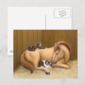 Barn Friends Briefkaart (Voorkant / Achterkant)