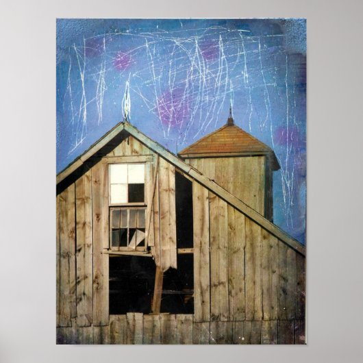 Barn gemengde media 2 poster (Voorkant)