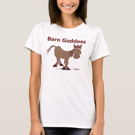 Barn Goddess T-shirt (Voorkant)