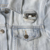 Barn Horse Humor Ronde Button 5,7 Cm (In situ)