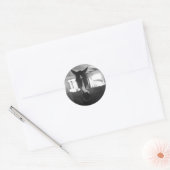 Barn Horse Ronde Sticker (Envelop)
