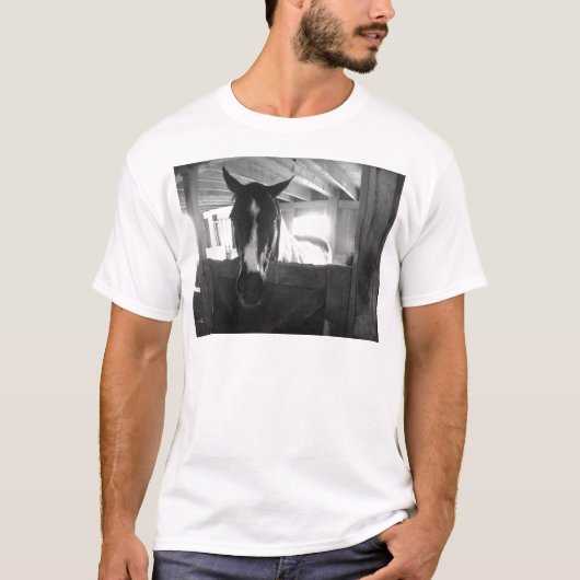 Barn Horse T-shirt (Voorkant)