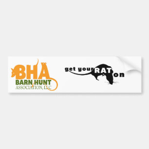 Barn Hunt Association LLC Logo Gear Bumpersticker