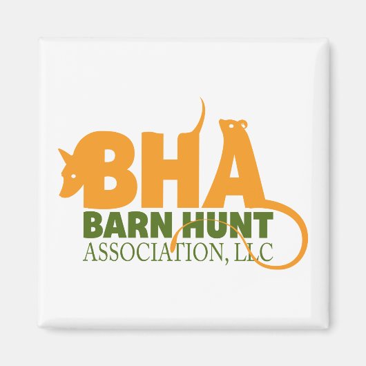 Barn Hunt Association LLC Logo Uitrusting Magneet (Voorkant)