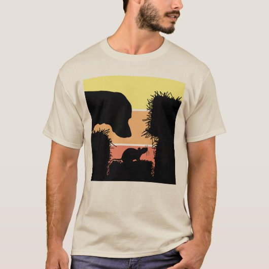 Barn Hunt Nose Work: Dog and Rat Scent Work T-shirt (Voorkant)