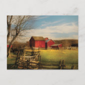 Barn, ik heb het boerderij gekocht briefkaart (Voorkant)