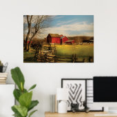 Barn, ik heb het boerderij gekocht poster (Thuiskantoor)