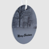 Barn in a Maine Blizzard Ornament (voorkant)