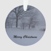 Barn in a Maine Blizzard Ornament (voorkant)