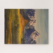 Barn in de Grand Teton, door Gary Poling Legpuzzel (Horizontaal)
