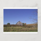 Barn in Herfst - Groot Briefkaart (Voorkant)