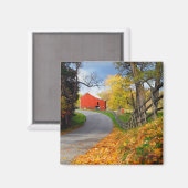 Barn in Herfst Magneet (Voorkant / Achterkant)