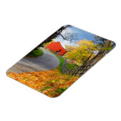 Barn in Herfst Magneet (Linkerzijde)