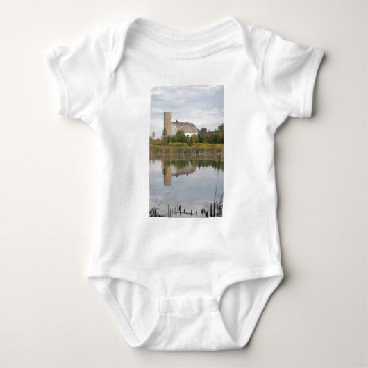 Barn in het water romper (Voorkant)