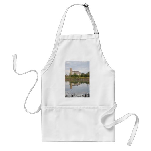 Barn in het water standaard schort (Voorkant)