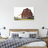 Barn in landschap canvas afdruk (Insitu (Slaapkamer))