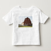 Barn in landschap kinder shirts (Voorkant)