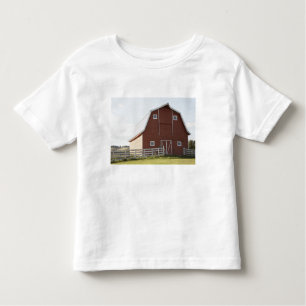 Barn in landschap kinder shirts